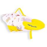 WINIZ Dog Life Jacket - Pet Safety Vest with Removable Front Float & Rescue Handle - Adjustable High Buoyancy Aid Pet Supplies for Boating, Surfing, Swimming (Yellow, Small)