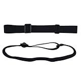 RecDec 2 Pack Headlamp Strap Replacement Headlight Elastic Headband Belt Adjustable Band for Head Lamps Flashlight LED Rechargeable Flash Lights Outdoor Work Camping Hiking
