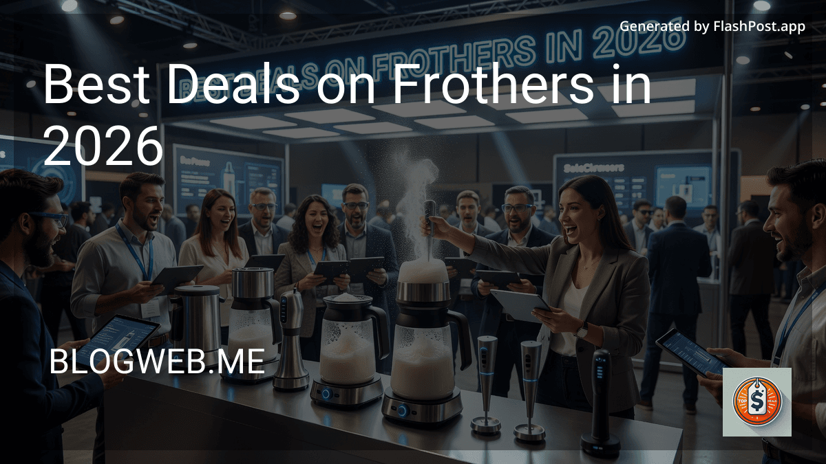 Best Deals on Frothers in 2026 image