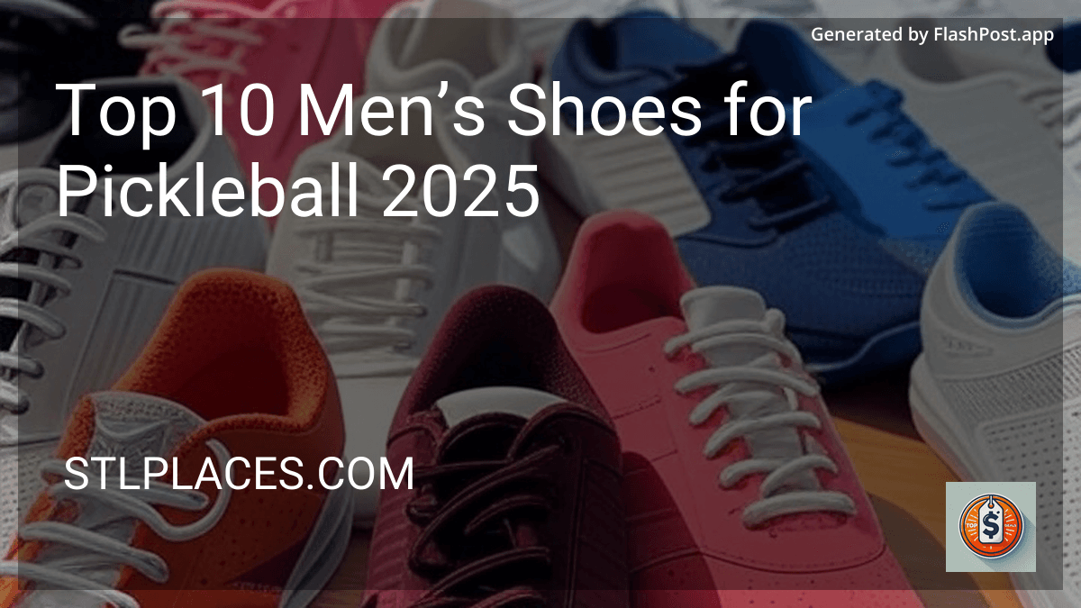 Top 10 Men’s Shoes for Pickleball 2025 in 2025 image
