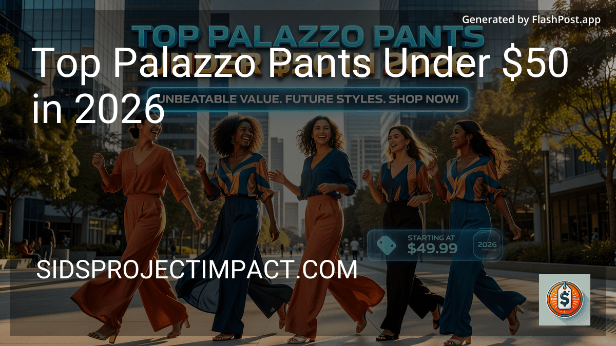 Top Palazzo Pants Under $50 in 2026 preview