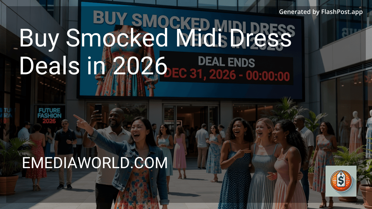 Buy Smocked Midi Dress Deals in 2026 preview