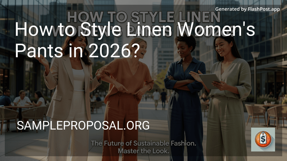 How to Style Linen Women's Pants in 2026?