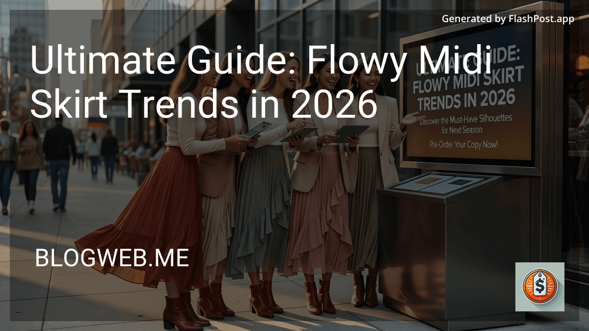 Ultimate Guide: Flowy Midi Skirt Trends in 2026 preview
