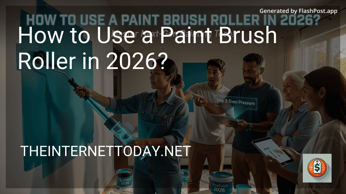 How to Use a Paint Brush Roller in 2026?
