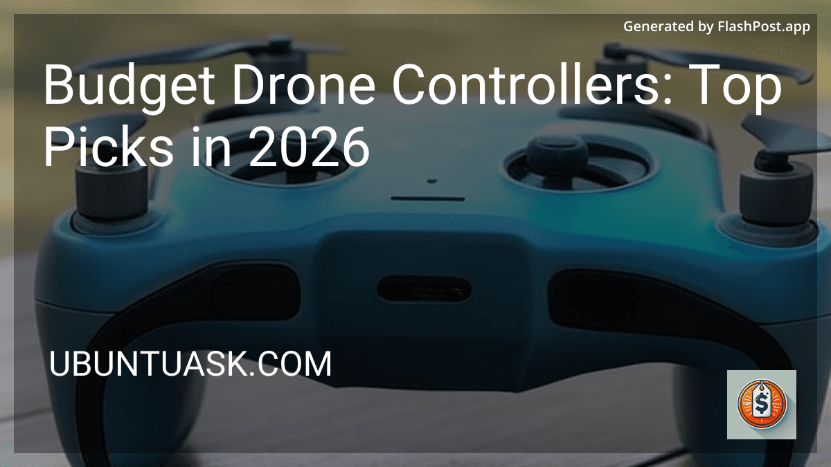 Budget Drone Controllers: Top Picks in 2026 preview