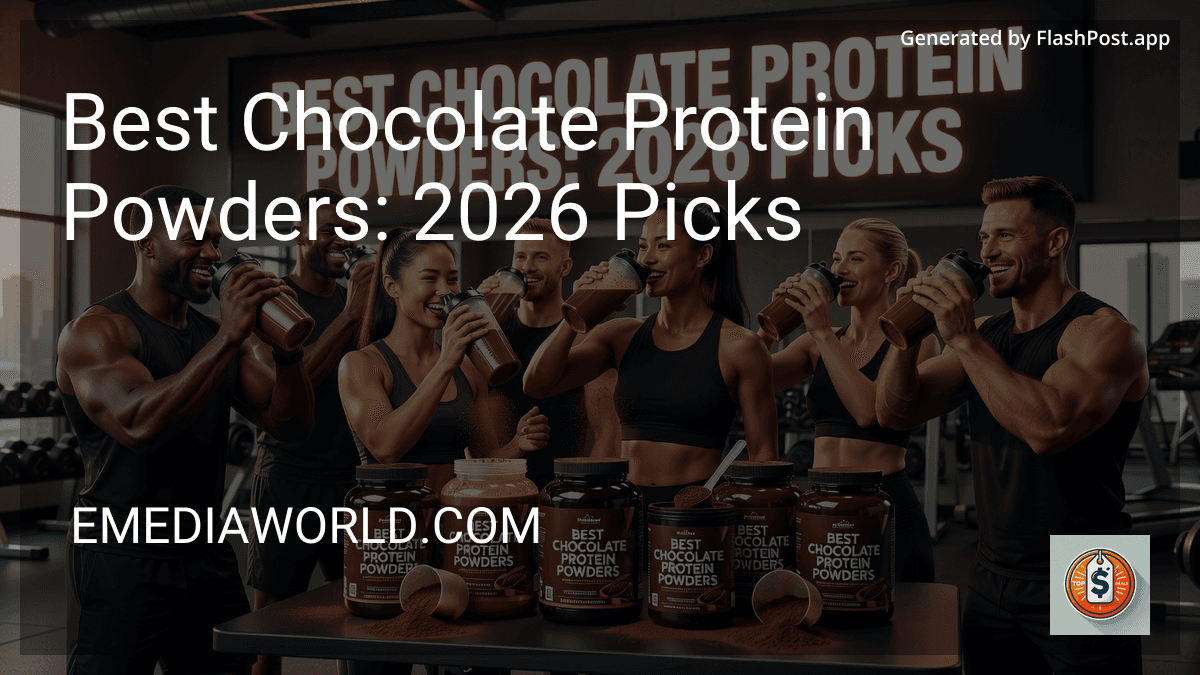 Best Chocolate Protein Powders: 2026 Picks in 2026 preview