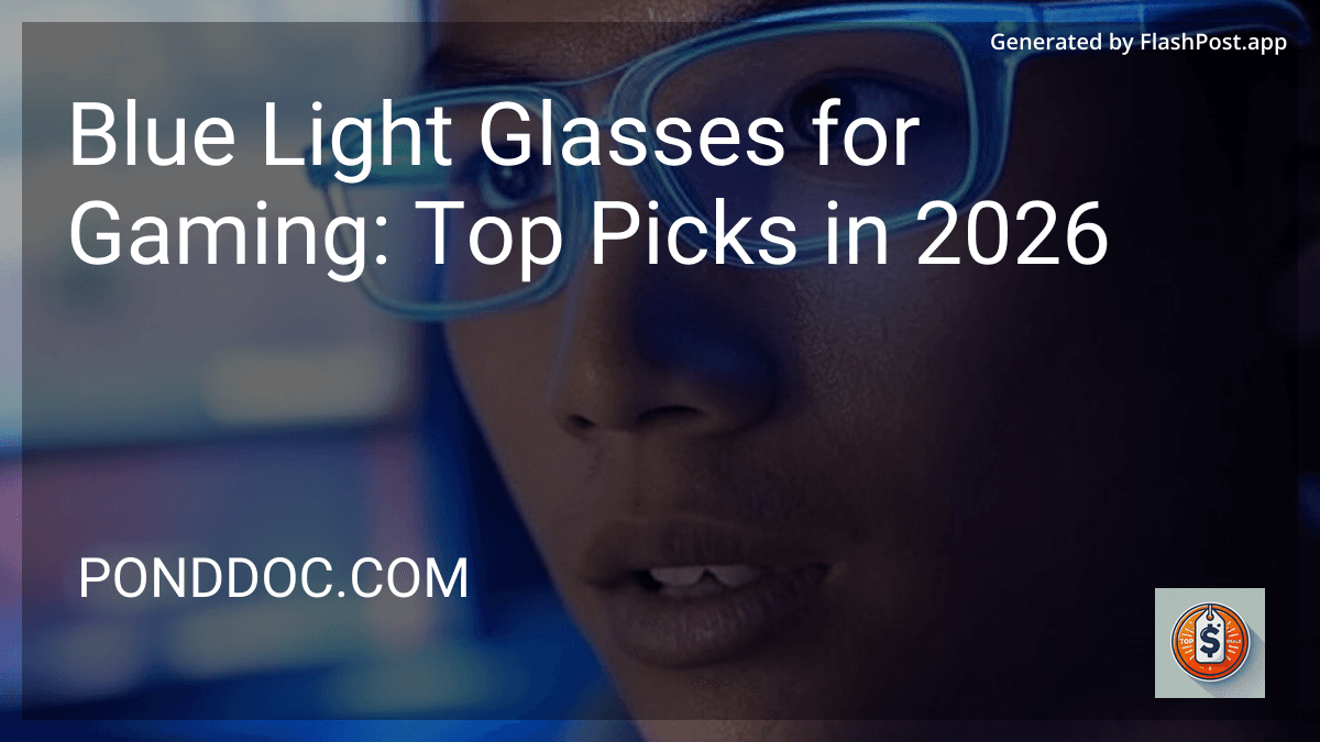 Blue Light Glasses for Gaming: Top Picks in 2026 image