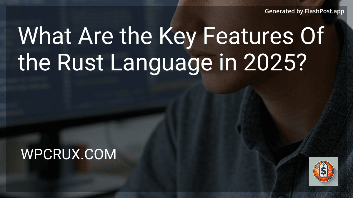 What Are the Key Features Of the Rust Language in 2025? preview