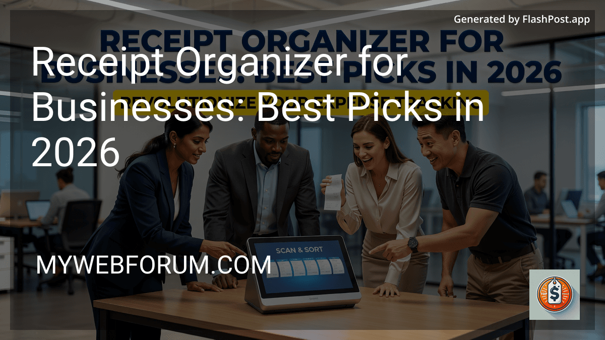 Receipt Organizer for Businesses: Best Picks in 2026 image