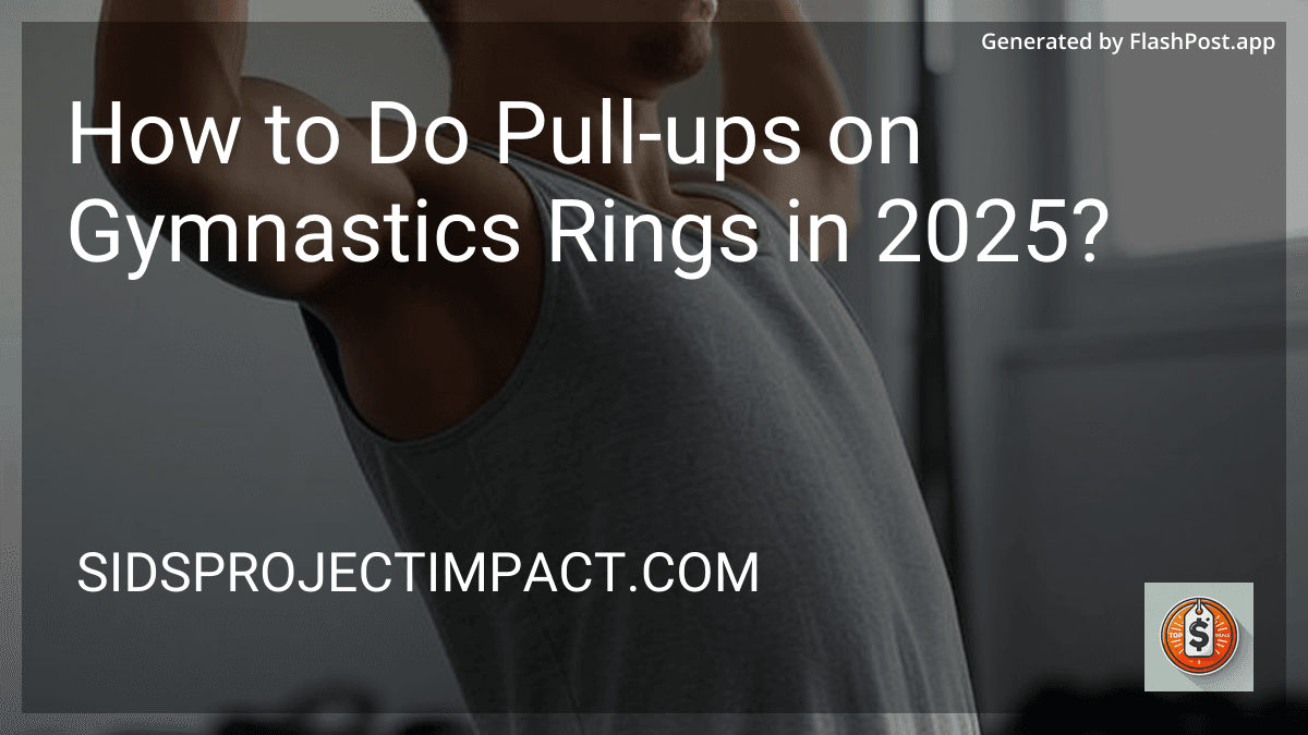 How to Do Pull-ups on Gymnastics Rings in 2025? image