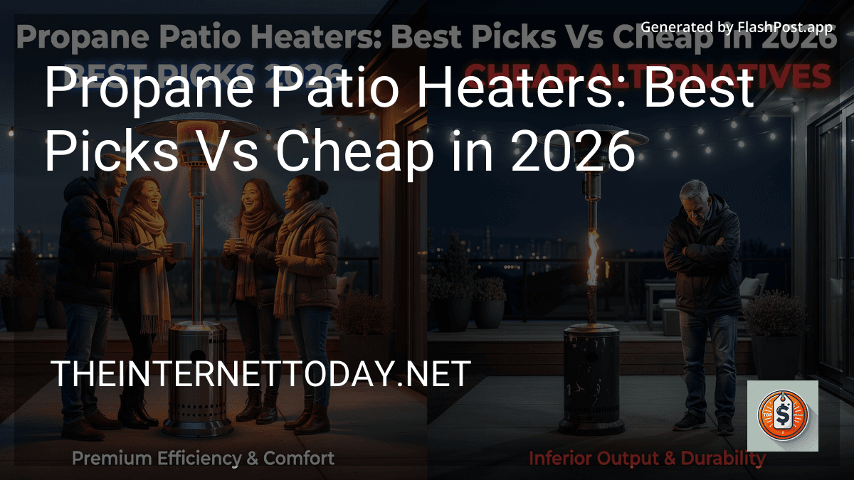 Propane Patio Heaters: Best Picks Vs Cheap in 2026 preview