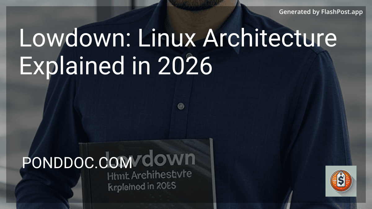 Lowdown: Linux Architecture Explained in 2026 image