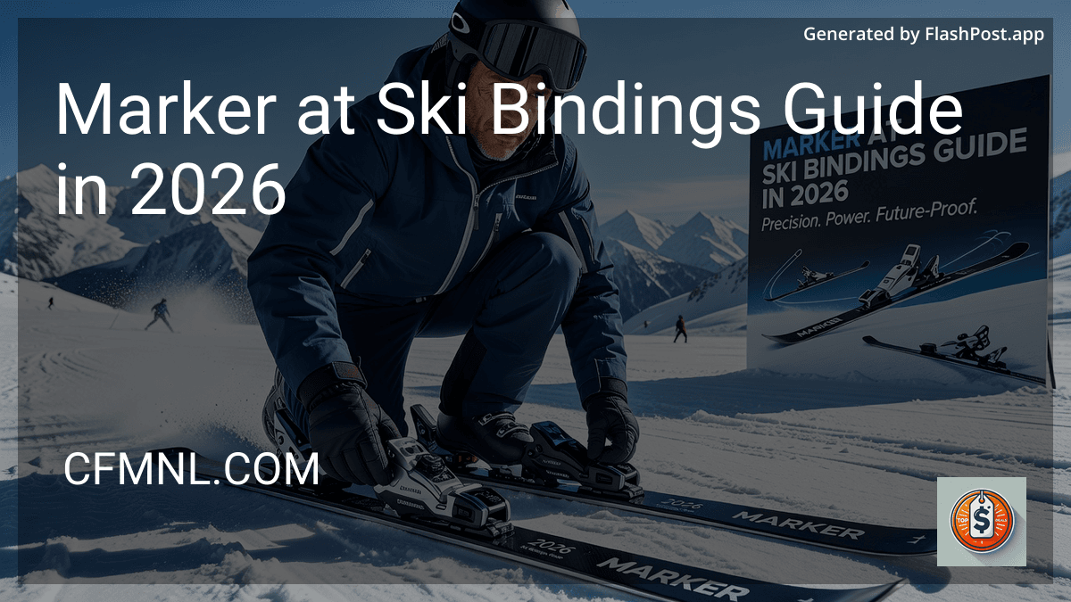 Marker at Ski Bindings Guide in 2026