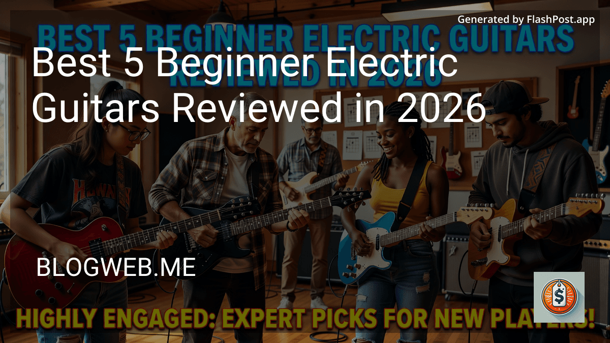 Best 5 Beginner Electric Guitars Reviewed in 2026 image