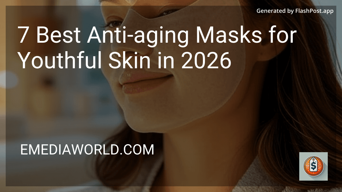 10 Best Anti-aging Masks for Youthful Skin in 2026 preview