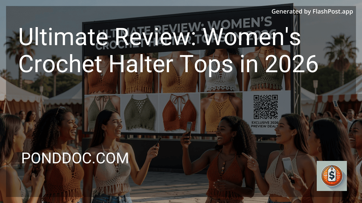Ultimate Review: Women's Crochet Halter Tops in 2026 image