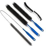 Dryer Cleaning Brush Vent Cleaner, Refrigerator Coil Cleaning Brush Clothes Trap Duct Remover, Crevice, Home Washer Cleaning Tool Set