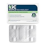 KICTeam - Waffletechnology® Cleaning Cards for Card Reader Payment Machines (10 Cards) - Presaturated with MiracleMagic®