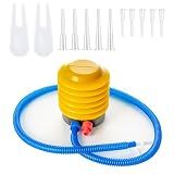 Exercise Yoga Ball Pump with Plug Replacement Kit,Foot Pump for Inflatables