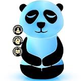 Calm Collective Peaceful Panda Breathing Trainer Light for Calming Stress, Anxiety Relief Items for ADHD, Mindfulness Meditation Tools for Depression, Great Self Care and Mental Health Gifts