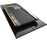 63"x30" Walking Pad Mat for Carpet Floors,Under Treadmill Mat for Hardwood Floor Protection,0.24" Thick Exercise Equipment Matt Compatible with Peloton Bike Matt Stationary Exercise Bike Trainer Pad