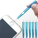 5 Pack Phone Charge Port Cleaning Tool kit, Anti-Clogging Mini Brushes Cleaner for iPhone 17 Pro Max Camera Lens, Speaker and Receiver, Dual Side Multifunctional Cleaning Tool Compatible with AirPods