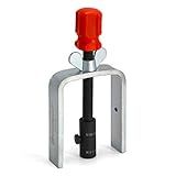 Powerbuilt Steering Wheel Lock Plate Remover, Reversible Adapter Includes 9/16 inch-18 and M14-1.5 Threads, Removal & Installation of Lock Plate Snap Rings - 648466