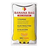 Banana Bag Oral Solution Recovery Packets – Sweet Orange 5pk | A Refreshing Blend of Electrolytes, Vitamin C, and B-Complex for Hydration and Energy. Convenient, Easy-to-Mix, and Perfect for Any Lifestyle.