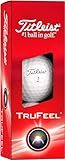 Titleist TruFeel Golf Balls (White, 3pk) 1 Sleeve 2024
