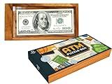 BSIRI ATM Puzzle Box for Adults Secret Brain Teaser Wooden Puzzle Boxes with Hidden Compartments Ideal Mystery Money Jewelry 3D Puzzle Lock Gift Card.