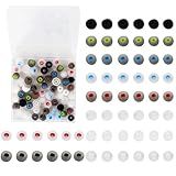 60PCS Earbuds Replacement Tips Silicone, Ear Bud Replacement Pieces Silicone, Soft Silicone Replacement Earbuds Fit Most in-Ear Earbuds 3 Sizes S/M/L, Black