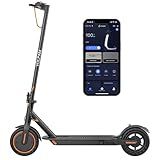 VOLPAM Electric Scooter, 350W/500W Powerful Motor, 8.5"/10" Solid Tires, 19/21Mph, 28/23/21/16 Miles Max Range, Dual Braking