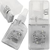 Laptop Screen Cleaner Kit: Phone Touchscreen Mist Spray and Cloth Wipes 2-Pack Grey, Hatstart Tablet Cleaning Kit for Car Display Computer TV PC Eyeglass, Compatible with iPhone, iPad, MacBook Pro