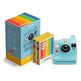 Polaroid Now+ 3rd Generation I-Type Instant Camera + Film Bundle - Now+ Bluetooth App Controlled Arctic Blue Camera + 16 Color Photos (6645)