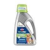 Bissell PET PRO OXY Urine Eliminator with Febreze Carpet Deep Clean Solution, with StainProtect Technology, for use in leading upright carpet cleaners, 48oz, Our best formula for pet messes & odors