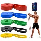 Pull Up Bands, Resistance Bands Set, Exercise Workout Bands for Men & Women, Ideal for Body Stretching, Physical Therapy and Muscle Training - Colorful