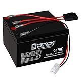 Mighty Max Battery Extended Range Drop in Replacement for 12v Razor Scooter Ride on Toy 9ah Battery kit and Harness