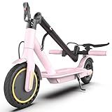 Werhy Kids Electric Scooter, 350W Motor, 19 Mph Speed & 15 Miles Range, 8.5" Solid Tires, Lightweight Foldable Scooter with Dual Braking System, Max Load 265LBS
