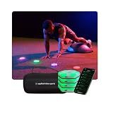 Sports Reaction Agility Lights Training Kit Improves Reaction Time & Agility for Athletes, Physical Therapists & Fitness Trainers. Great for Soccer, Tennis, Football, and Basketball. Free App.