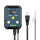 BN-LINK Digital Cooling Thermostat Controller, Temperature Controlled Outlet for Attic Fan, Exhaust Fan, Cooling Devices 40-108°F, 8.3A 1000W, ETL Listed