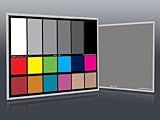 DGK Color Tools DKC-Pro 5" x 7" Set of 2 White Balance and Color Calibration Charts with 12% and 18% Gray - Pro Quality - Includes Frame Stand and User Guide