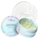 Good Molecules Caffeine Energizing Hydrogel Eye Patches - Eye Mask with Hyaluronic Acid Hydrate and Reduce Puffiness - Pack of 30, Skincare for Face