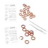 O-Ring Repair Kit for Breville Oracle Espresso Hose Connectors NTC Probes, to Solve Coffee Machine Thermal GFCI outlet leakage issues