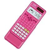 Casio fx-300ES Plus 2nd Edition – Standard Scientific Calculator | 262 Functions, Natural Textbook Display℠ | Ideal for Middle School, High School Math, Statistics & Algebra | Pink