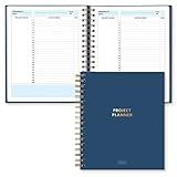 S&O Project Management Planner - Work Organizer Daybook– Assignment Schedule Notebook - Task Manager – Activity Notebooks for Work - Project Management Journal- 200 Pages, 8.25" x 9.3”