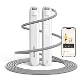 Jump Rope, Tangle free rapid speed jump ropes with counter for women,Skipping rope with app for fitness men, women's home exercise, workout, fitness gifts for adults, Kids