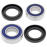 All Balls Racing Wheel Bearing Kit 25-1395 Compatible With/Replacement For Kymco Mongoose 50 2003-2005, Mongoose 50 4 Stroke, Mongoose 70 2006-2009, Mongoose 90 2004-2013, Polaris Outlaw 110 2016-2022