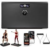 SQUATZ Pluto Home Smart Gym, 100 lbs Adjustable Resistance, All-in-One Digital Fitness Machine with WiFi & Bluetooth, Compact Full-Body Workout Equipment for Strength Training and Muscle Toning