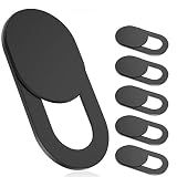 Webcam Cover Slide, [6 - Pack]Ultra-Thin Web Camera Cover for Laptops, PC,Computer and Apple Devices like MacBook,iMac, iPad and iPhone 6/7/8 Plus.0.022in Thick Web Blocker for Privacy and Security